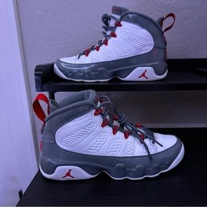 Jordan 9 Retro GS ‘Fire Red’